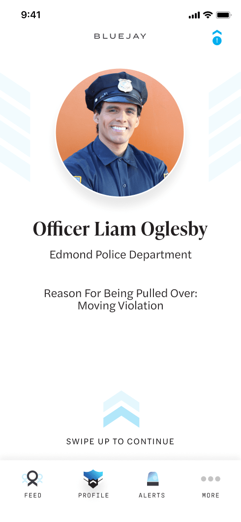 Screenshot of BlueJay dashboard